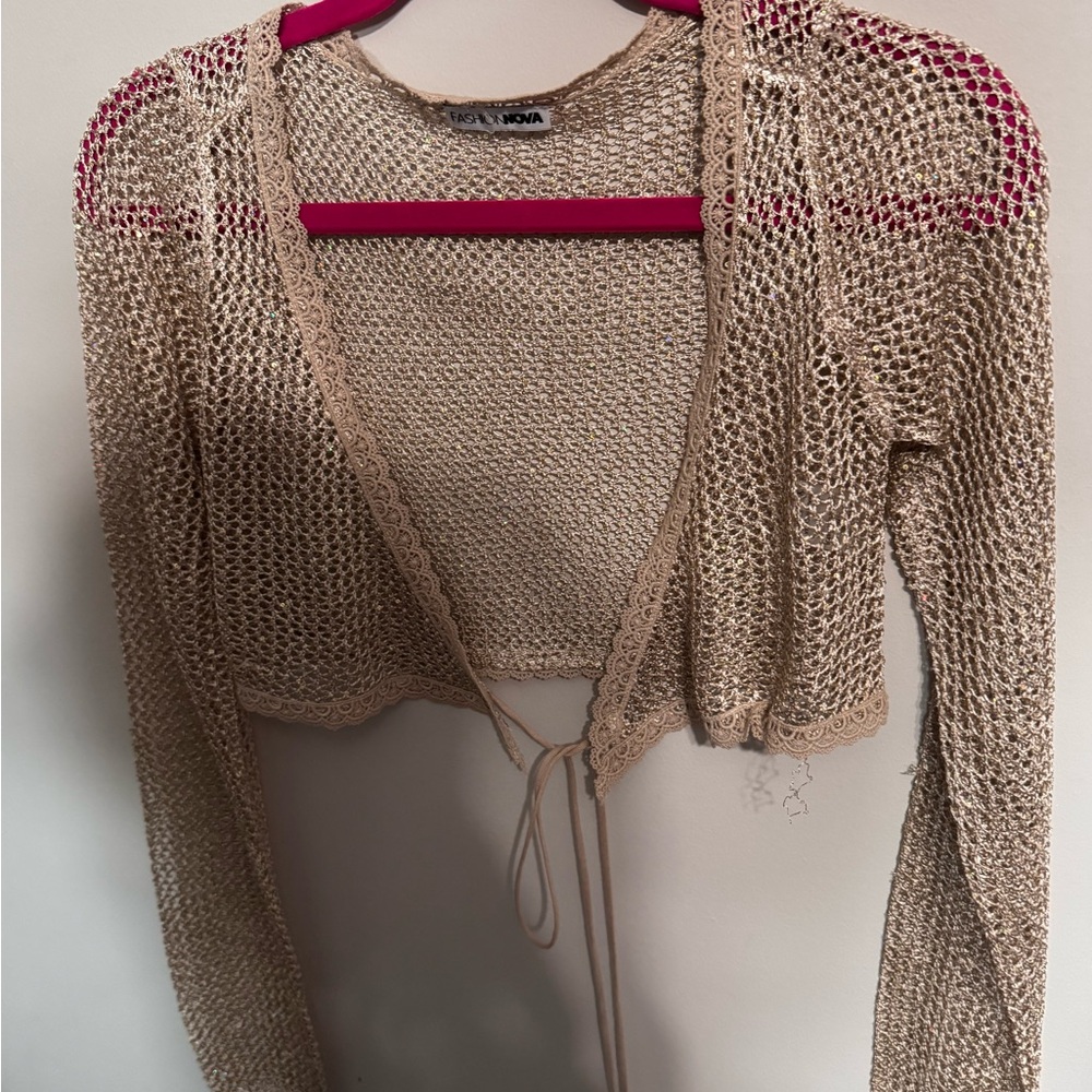 2 FOR 1!!! 2 Cropped sequin cardigans